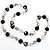 Stunning Dramatic Heart Shape Resin Beaded Necklace - view 12