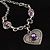 Hammered Vintage Heart Necklace