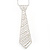 Star Quality Tie Necklace (Clear) - view 3
