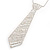Star Quality Tie Necklace (Clear) - view 4