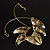 Brass Snake Pattern Ethnic Choker Necklace - view 13
