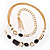Long Gold Tone Multistrand Tassel Necklace - view 11