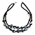 2 Strand Black Shell Beaded Necklace - view 7