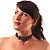 Black Velour Victorian Vamp Necklace Choker - view 3