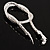 Mesmerizing Silver Tone Snake Choker Necklace - 44cm Length - view 5
