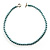 Aqua Glass Pearl Fashion Necklace (48cm) - view 5