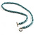 Aqua Glass Pearl Fashion Necklace (48cm) - view 3