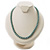 Aqua Glass Pearl Fashion Necklace (48cm) - view 2