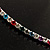 Thin Austrian Crystal Choker Necklace (Multicoloured) - view 4