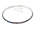 Thin Austrian Crystal Choker Necklace (Multicoloured) - view 7