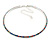 Thin Austrian Crystal Choker Necklace (Multicoloured) - view 8