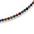 Thin Austrian Crystal Choker Necklace (Multicoloured) - view 9