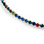 Thin Austrian Crystal Choker Necklace (Multicoloured) - view 10