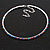 Thin Austrian Crystal Choker Necklace (Multicoloured) - view 15