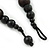 Wood & Resin Chunky Multicoloured Bead Necklace -46cm L - view 5