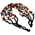 3 Strand Multicoloured - Composite Bead Necklace - view 3
