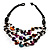 3 Strand Multicoloured Shell & Bead Necklace - view 7