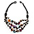 3 Strand Multicoloured Shell & Bead Necklace