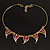 Brass Chilly Peppers Choker Necklace - view 7