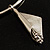 Hammered Stainless Steel Lucky Sail Choker Necklace - view 10