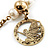 Gold Multistrand Cameo Necklace - 64cm Length - view 5