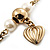 Gold Multistrand Cameo Necklace - 64cm Length - view 13