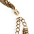 Gold Multistrand Cameo Necklace - 64cm Length - view 8