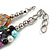 Exquisite Faux Pearl & Shell Composite Silver Tone Link Necklace (Multicoloured) - view 6
