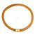 Gold Plated Mesh Magnetic Choker Necklace - 40cm length