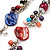 Multicoloured Shell & Imitation Pearl Bead Long Necklace - 134cm Length - view 10