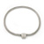Unique Mesh Diamante Magnetic Choker Necklace In Silver Finish - 40cm Length - view 5