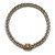 Two-Tone Mesh Magnetic Necklace - 40cm Length - view 2