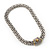 Two-Tone Mesh Magnetic Necklace - 40cm Length - view 8