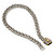 Two-Tone Mesh Magnetic Necklace - 40cm Length - view 5