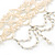 Cream Gothic Costume Choker Necklace (Silver Tone Metal) - view 20