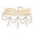 Cream Gothic Costume Choker Necklace (Silver Tone Metal) - view 21