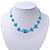 Children's Blue Butterfly Necklace - 36cm Length/ 4cm Extension - view 3