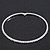 Thin Swarovski Crystal Flex Choker Necklace In Rhodium Plating - Adjustable - view 7