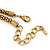 Vintage Burn Gold Charm 'Heart&Butterfly' Mesh Necklace - 40cm Length/ 6cm Extension - view 6