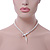 Silver Tone 'Snake' Necklace - 43cm Length - view 2