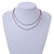 3 Strand, Layered Bead Necklace In Bronze Tone - 40cm L/ 6cm Ext - view 2