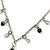 Marcasite Crystal, Beaded Pendant With 42cm L/ 6cm Ext Pewter Tone Chain - view 5