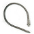 Black Tone Swarovski Crystal 'Snake' Magnetic Necklace - 43cm Length - view 3
