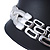 Statement Polished Square Link Choker Necklace In Rhodium Plating - 36cm Length - view 9