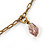Vintage Inspired Heart Locket Charm Long Chain Necklace - 90cm L/ 7cm Ext - view 7