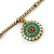 Vintage Inspired Charm, Tassel Necklace In Antique Gold Tone Metal - 80cm L/ 5cm Ext/ 10cm Tassel - view 4
