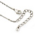 Pink Enamel Floral, Freshwater Pearl Necklace In Silver Tone - 38cm L/ 5cm Ext - view 7