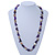 Violet, Antique White Shell Nugget Bead Necklace - 70cm L - view 3