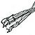 Black, Grey, White Transparent Glass Bead Tassel Necklace - 60cm L/ 15cm L (Tassel) - view 9
