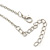 Crystal, Faux Pearl 'Collar' Pendant With Silver Tone Chain - 42cm L/ 6cm Ext - view 6